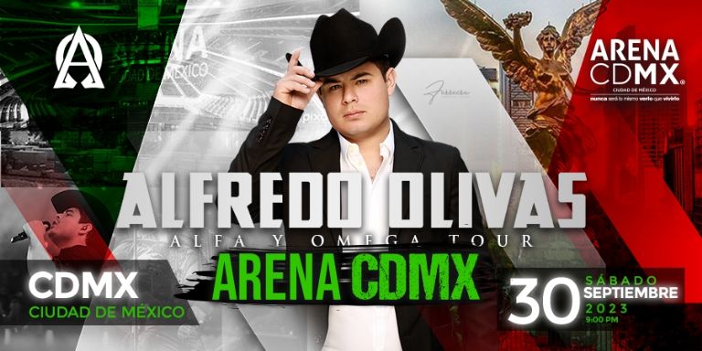 Checa el precio de los boletos para el concierto de Alfredo Olivas en México