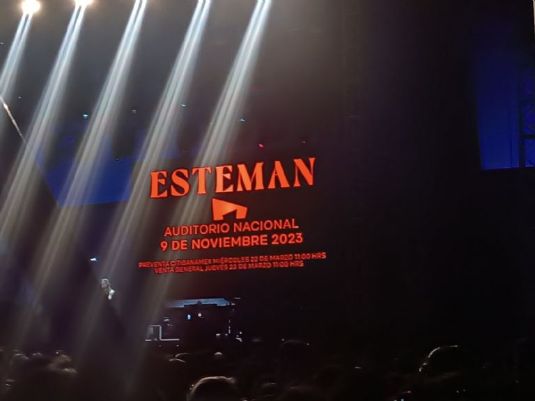 Esteman en concierto en el Auditorio Nacional precio de los boletos