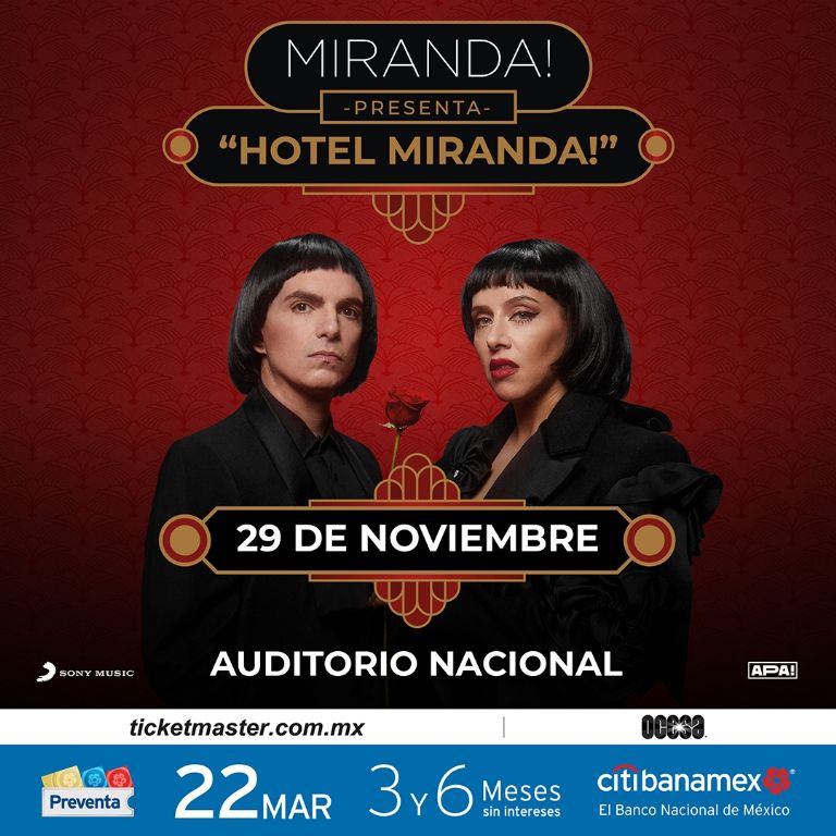 Miranda! en México 2023