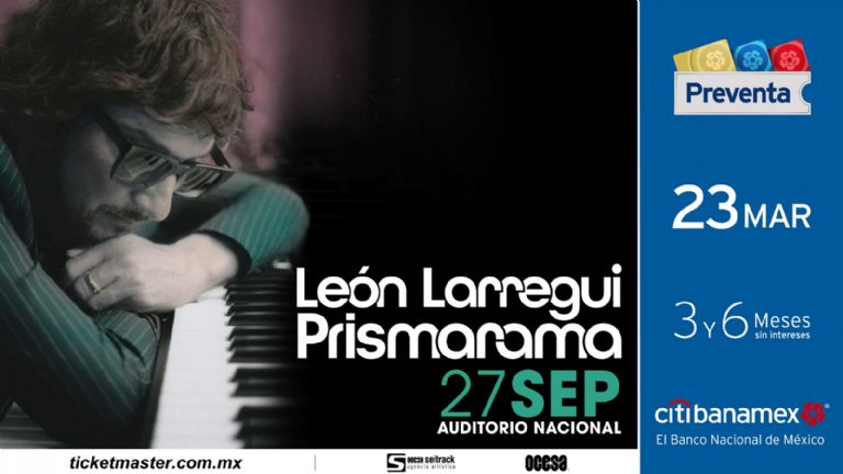 León Larregui precio boletos auditorio nacional