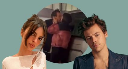 Harry Styles y Emily Ratajkowski confirman rumores de su romance con BESO apasionado | VIDEO