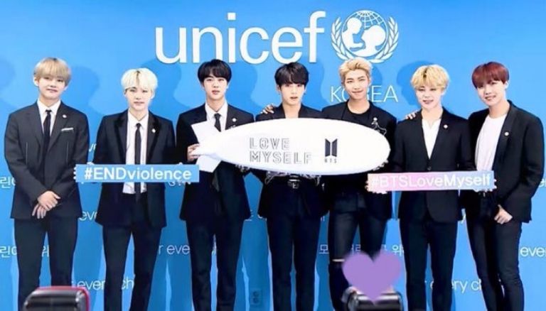 BTS demuestra su apoyo a las mujeres y se pronuncia en contra del machismo UNICEF