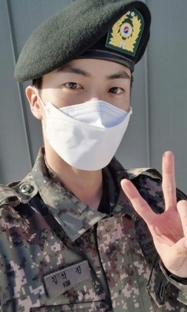 Jin BTS servicio militar
