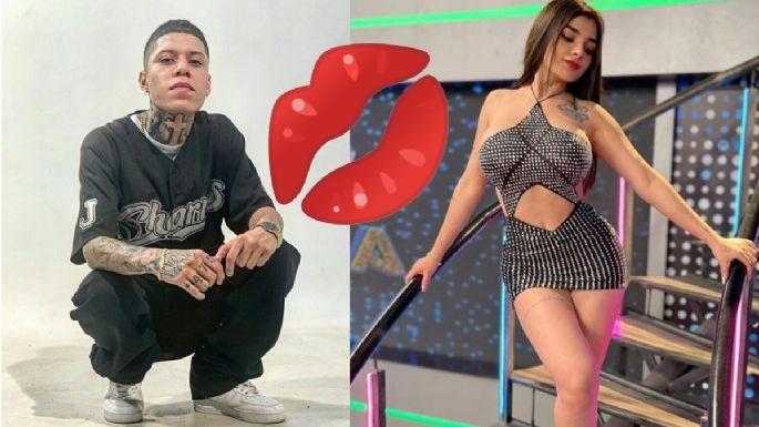 Santa Fe Klan besa a Karely Ruiz y tachan de desagradable su beso | VIDEO