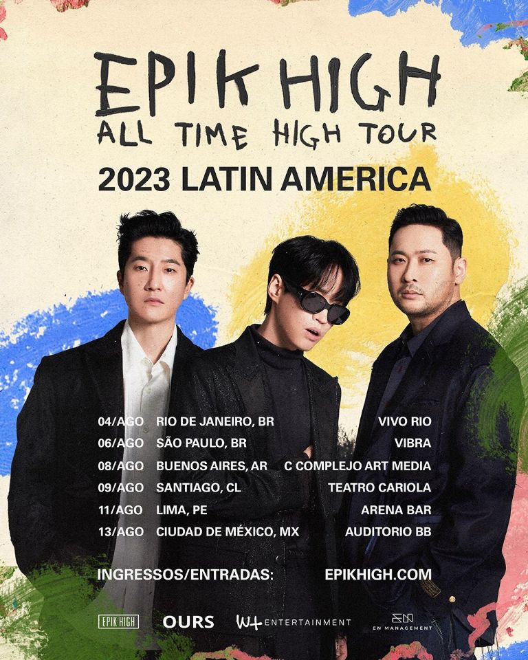 Precio de los boletos para el concierto de Epik High en México