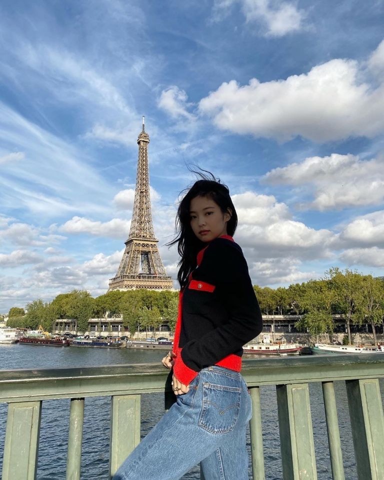 Jennie V BTS BLACKPINK cita Paris