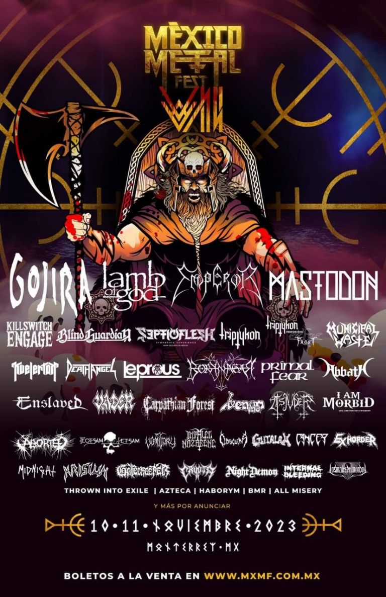 México Metal Fest cartel festival