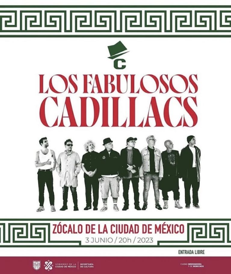 horario fabulosos cadillacs en el zócalo