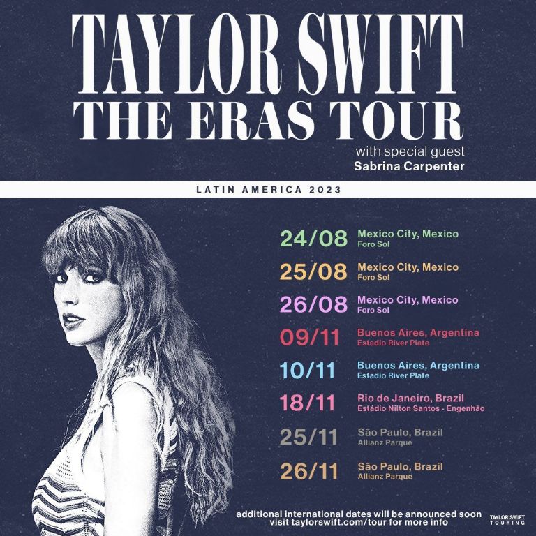 Taylor Swift Foro Sol 2023 registro boletos Ticketmaster