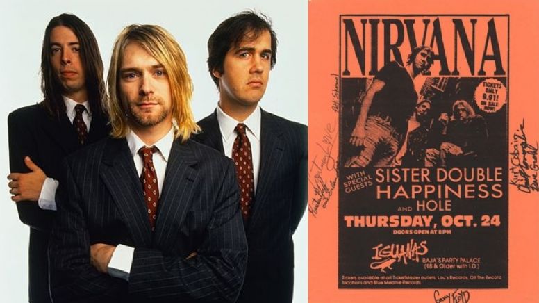 Así fue el icónico concierto de Nirvana en México que muy pocos pudieron presenciar