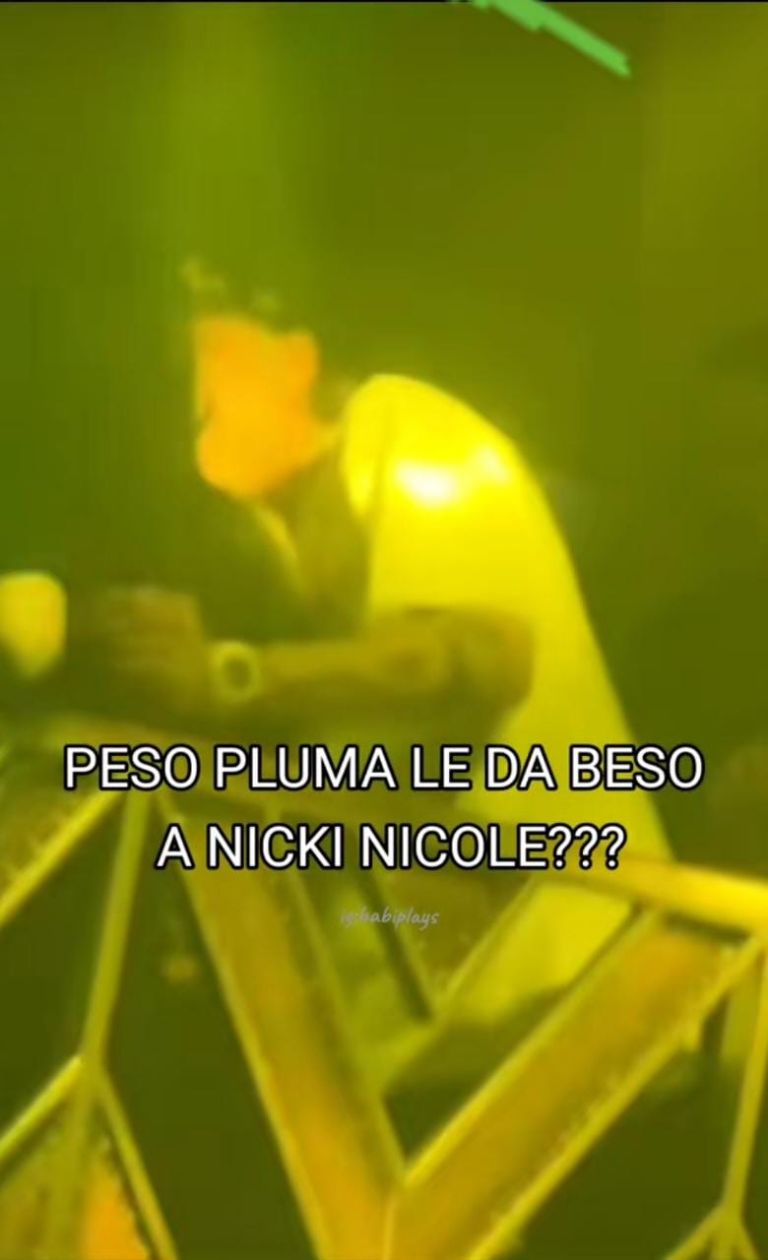 Peso Pluma y Nicki Nicole levantan rumores de relación por un video donde se dan un beso