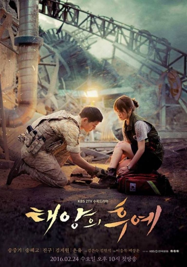 No te pierdas estos doramas coreanos de Song Joong Ki series Descendants Of The Sun