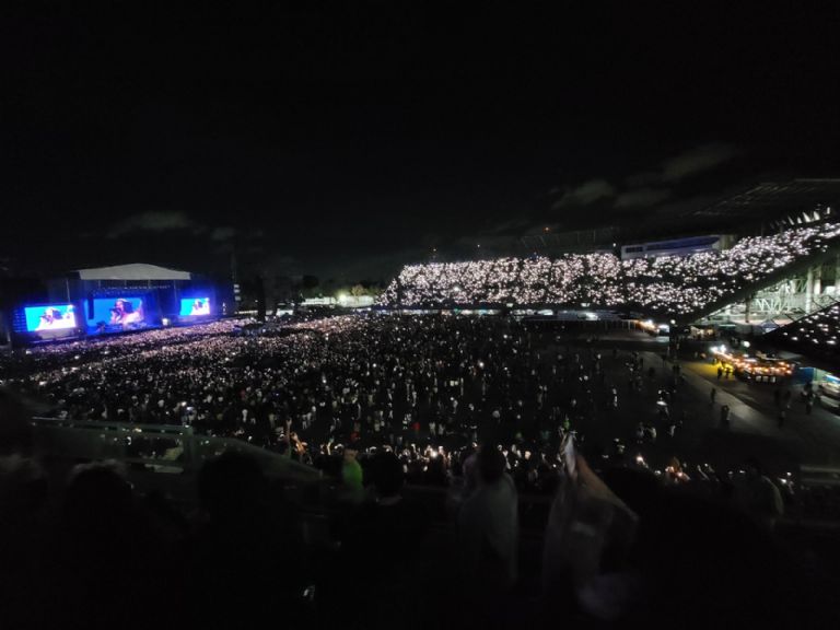 Así fue el momento en el que ocurrió una estampida en el concierto de Lana del Rey en el Foro Sol