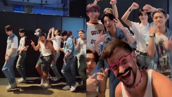 Camilo se convierte en NUEVO integrante de esta banda de K-pop y así lo presume | VIDEO