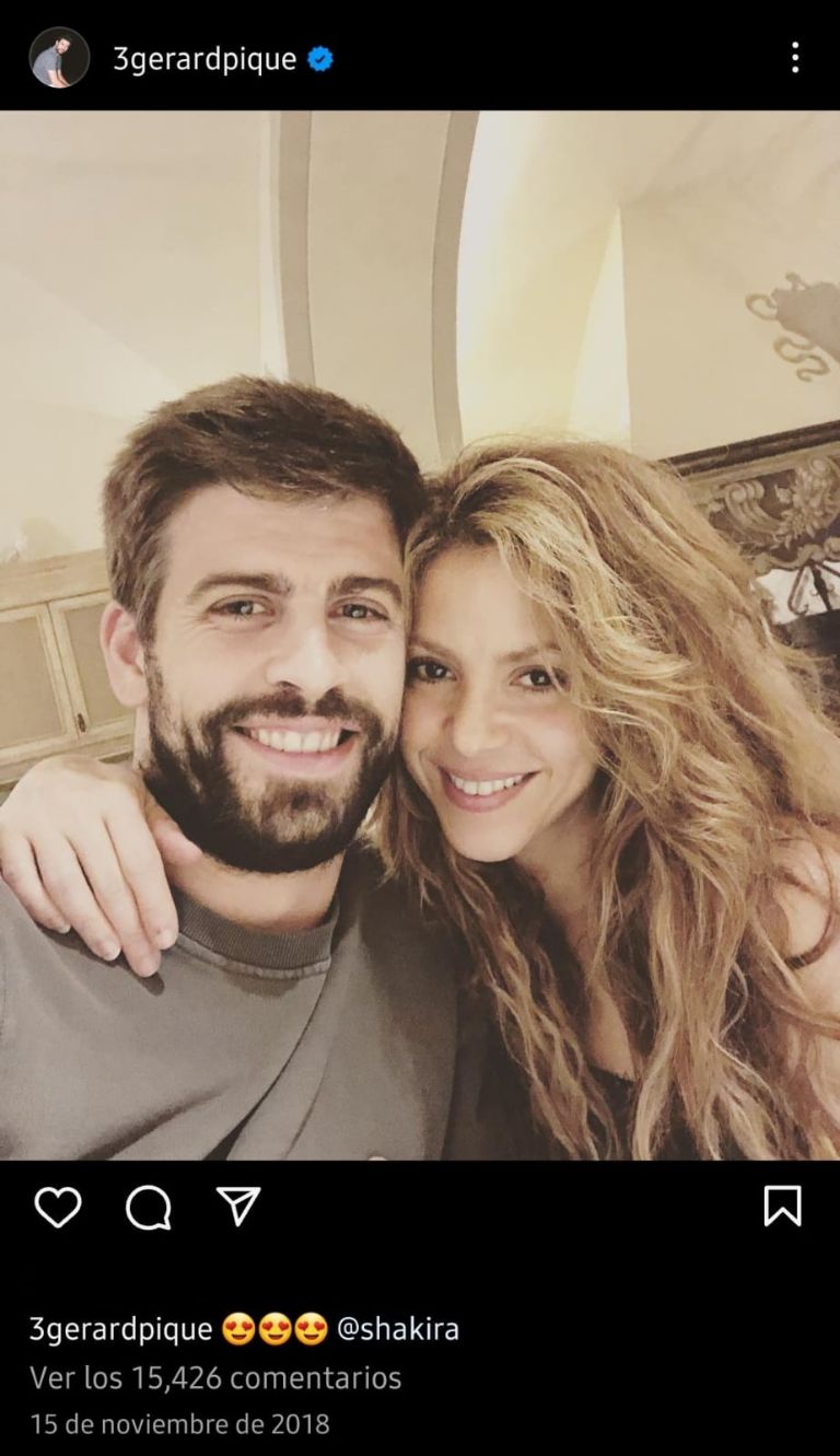 A pesar de su separación Shakira y Piqué todavía no borran sus fotos