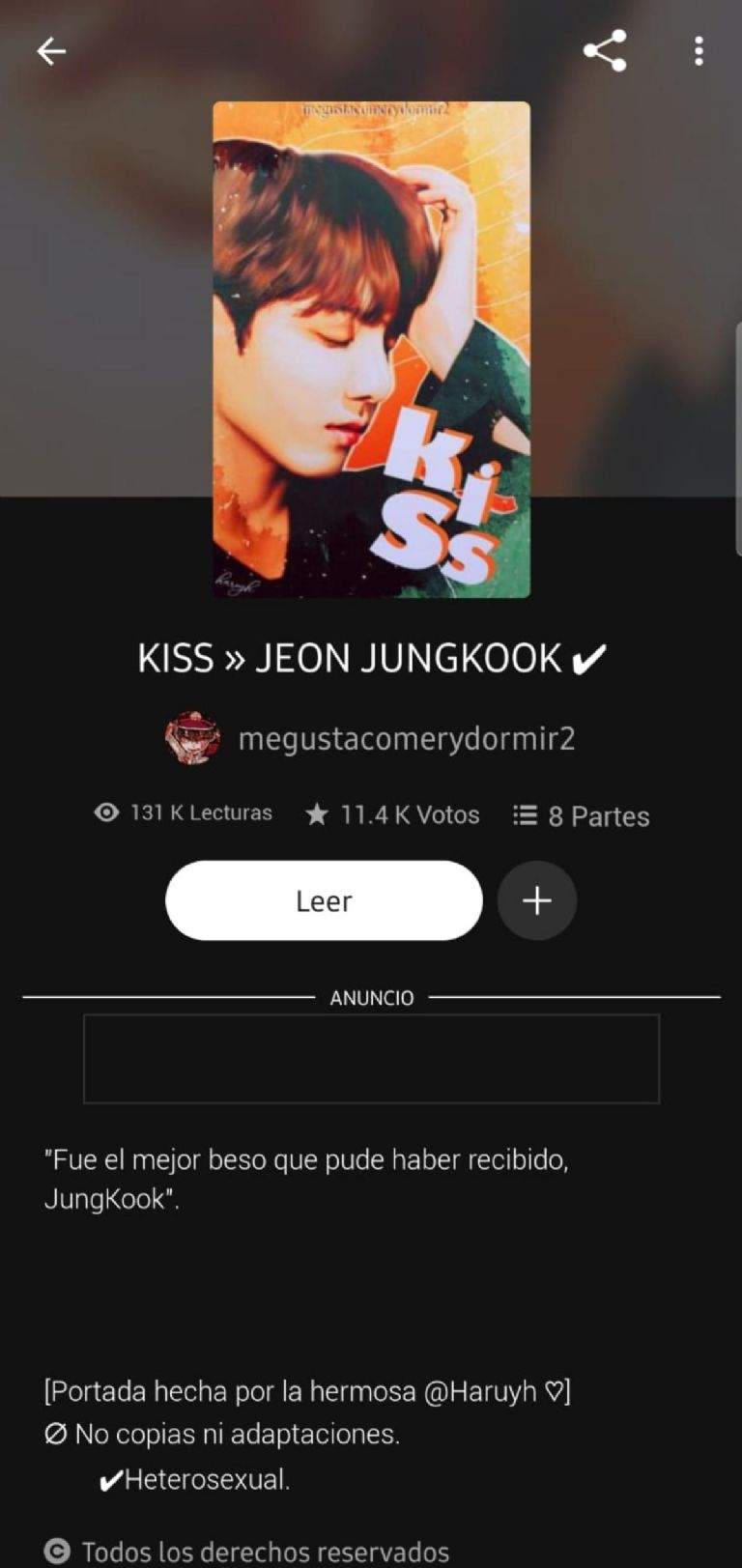 Hay muchas fanfics de Jungkook de BTS en Wattpad