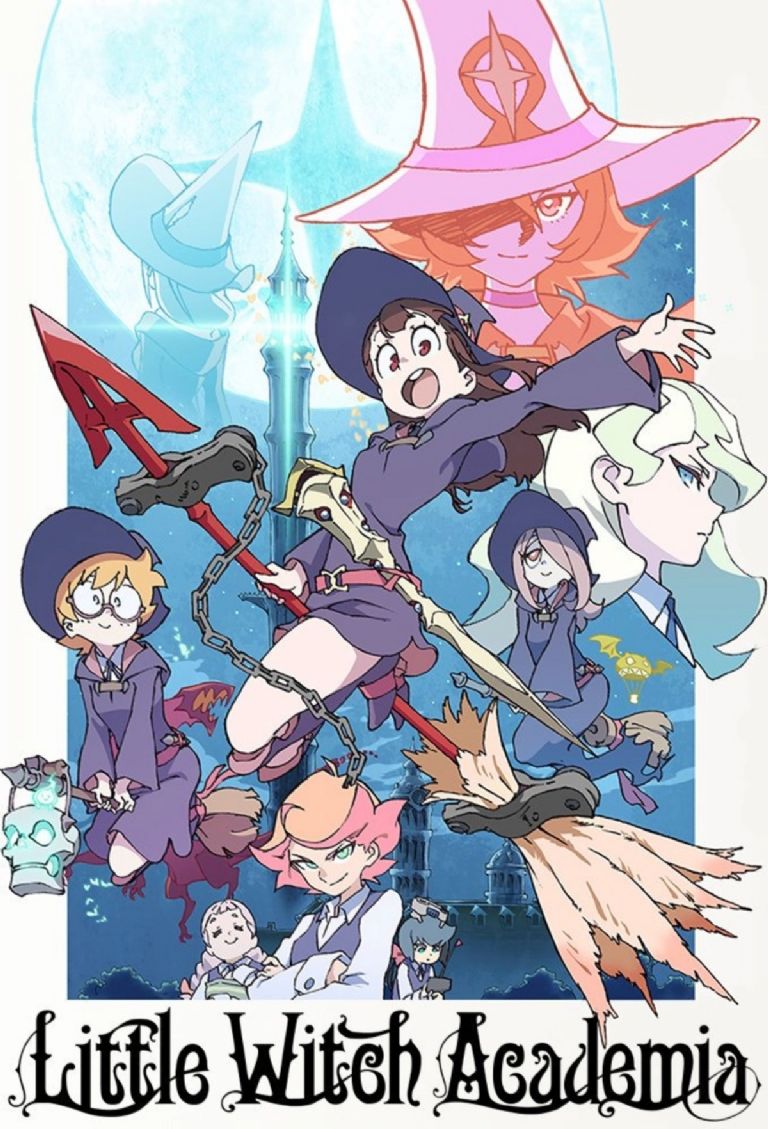 little witch academy anime de magia y demonios netflix