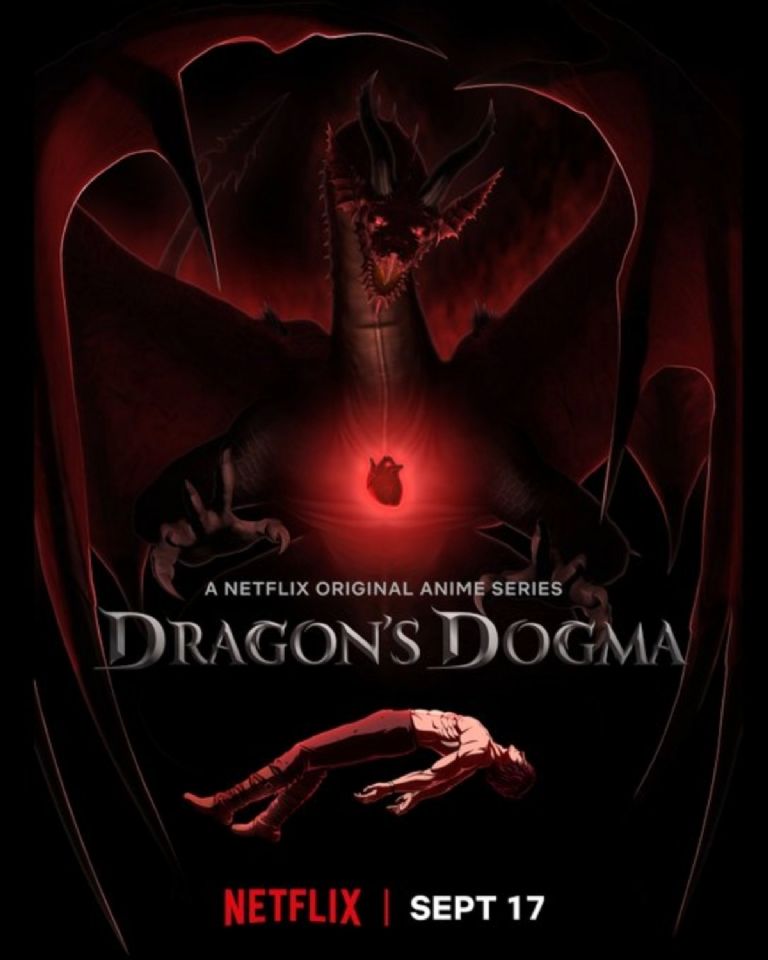 dragons dogma anime de magia y demonios netflix