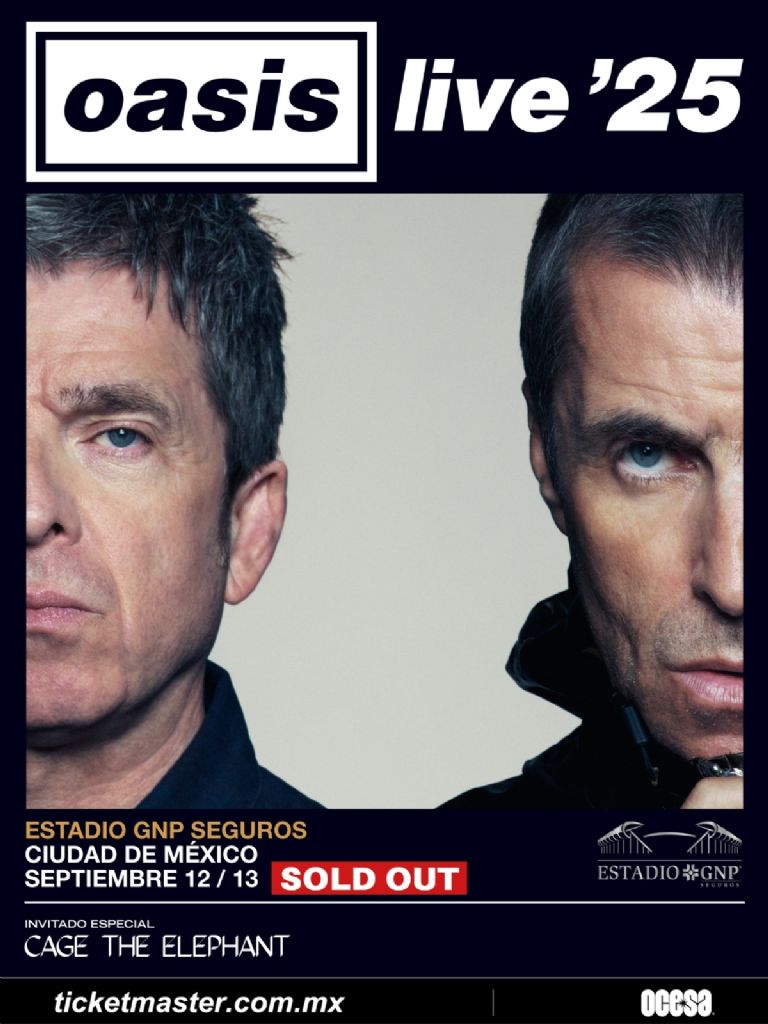 Oasis hace sold out en el Estadio GNP