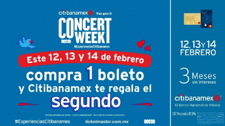 Ticketmaster regala boletos para el Vive Latino en el concert week