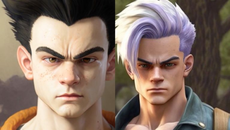 Trunks y Gohan de Dragon Ball están en la vida real