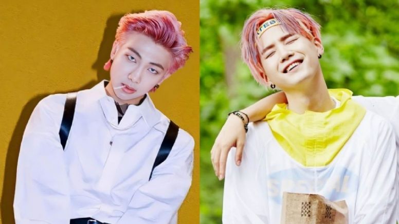 BTS con cabello rosa: 7 fotos bonitas de los idols para hacer photocards