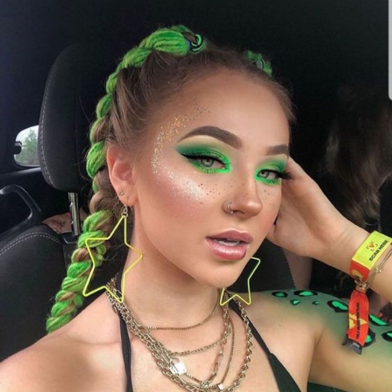 ideas de maquillaje aesthetic para el EDC 2024