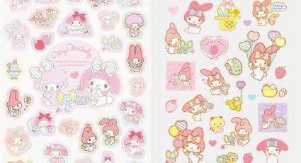 Hello Kitty: 5 plantillas bonitas de stickers de My Melody para imprimir