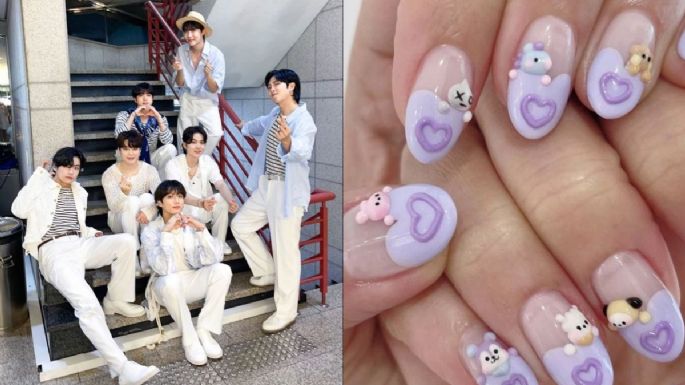 Uñas BTS para el 14 de febrero: Diseños de uñas inspirados en Bangtan que debes usar