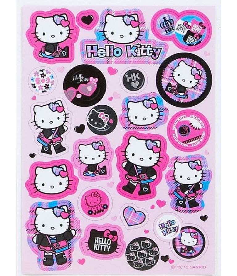 stickers de Hello Kitty y sus amigos para imprimir 