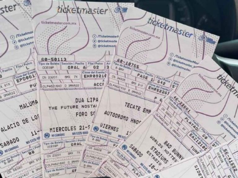 Así puedes imprimir tus boletos de Ticketmaster si la tarjeta. no es tuya