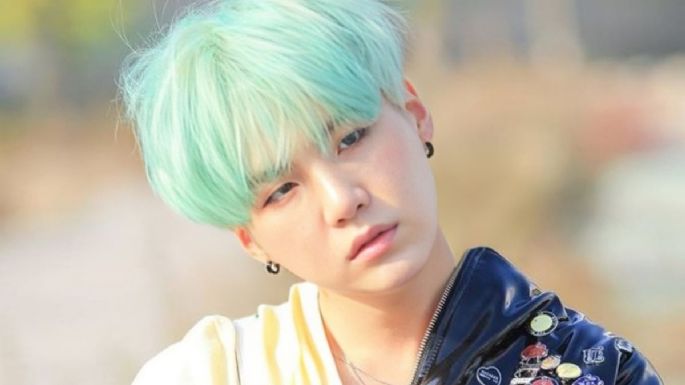 Fotos de BTS: 5 fotos de Suga con cabello mentita para imprimir y hacer photocards