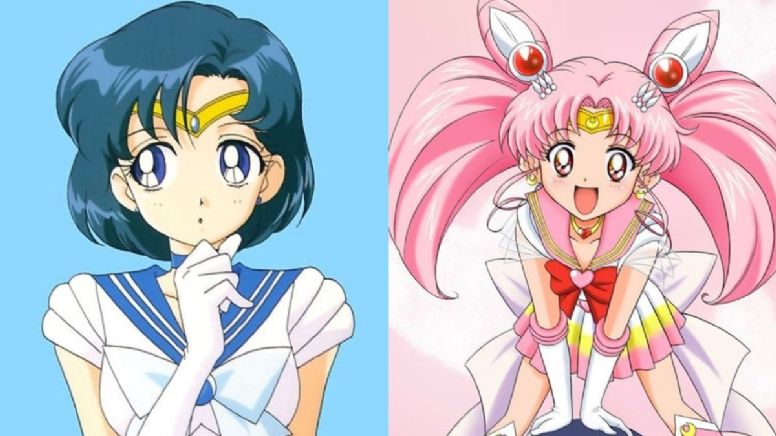 Así de bonitas se verían Sailor Mercury y Sailor Chibi Moon en la vida real según la Inteligencia Artificial