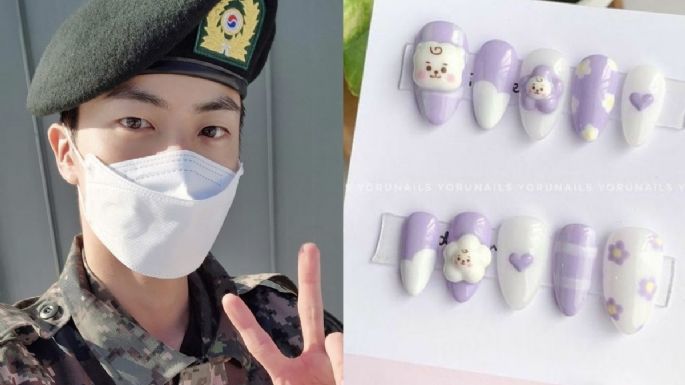 BTS: 5 diseños de uñas inspiradas en Jin para celebrar su salida del servicio militar