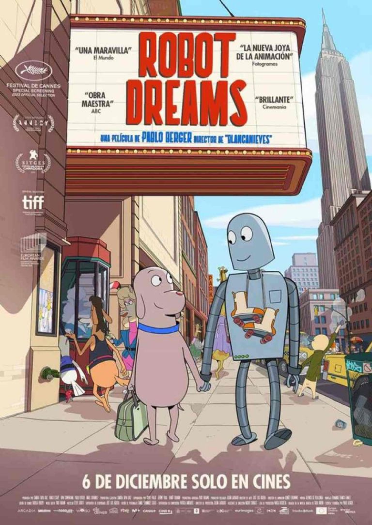 En la historia de Robot Dreams suena la canción September
