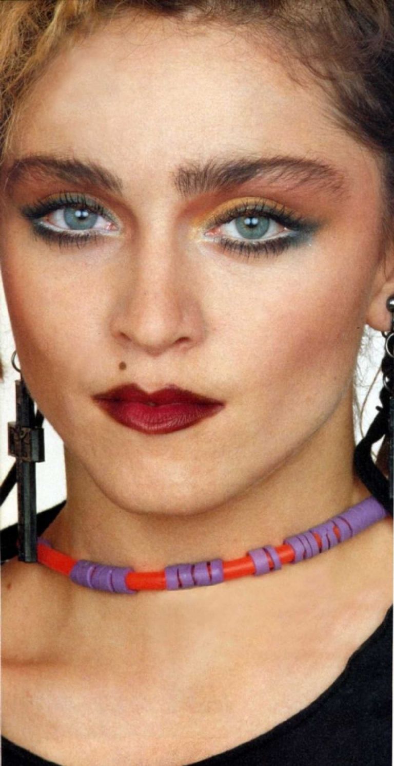 Hazte los maquillajes ochenteros de Madonna para sus conciertos