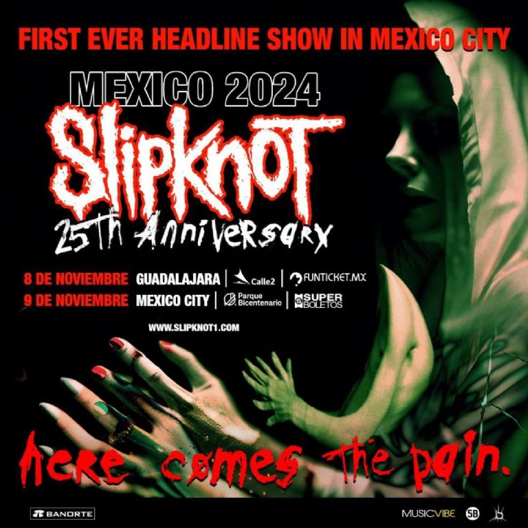 Checa el precio de los boletos para el concierto de Slipknot en CDMX