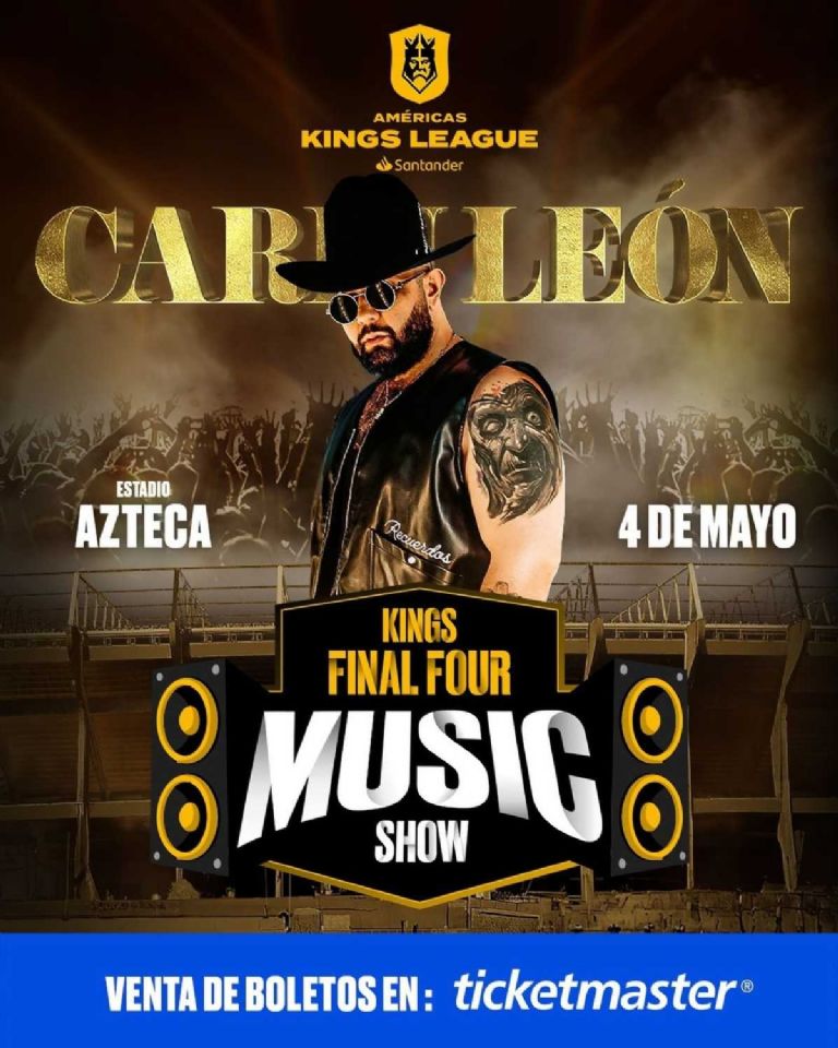 Carin León está entre los artistas invitados de la Kings League