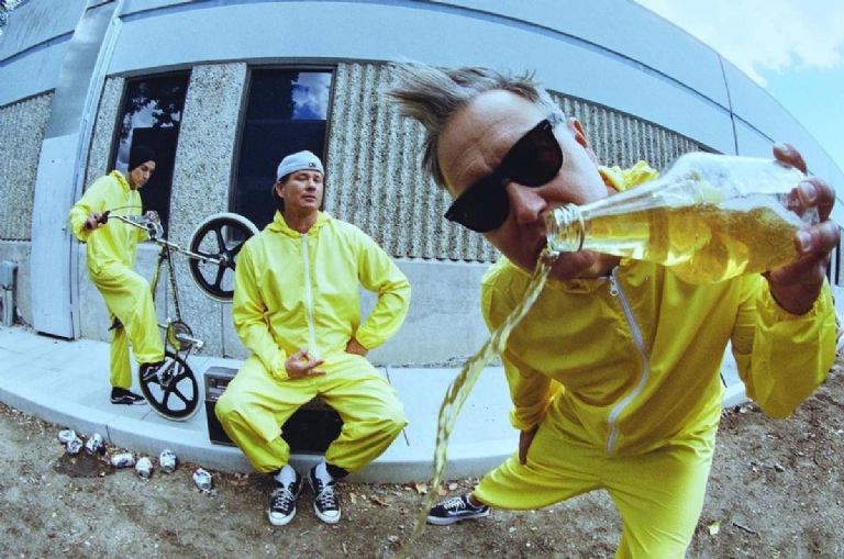 Blink 182 tocó en su primer concierto en el Palacio de los Deportes Adams Song