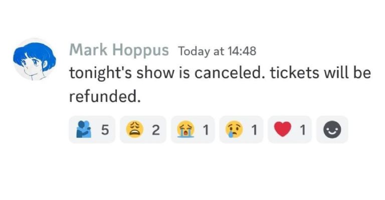 mark hoppus confirma cancelación de concierto