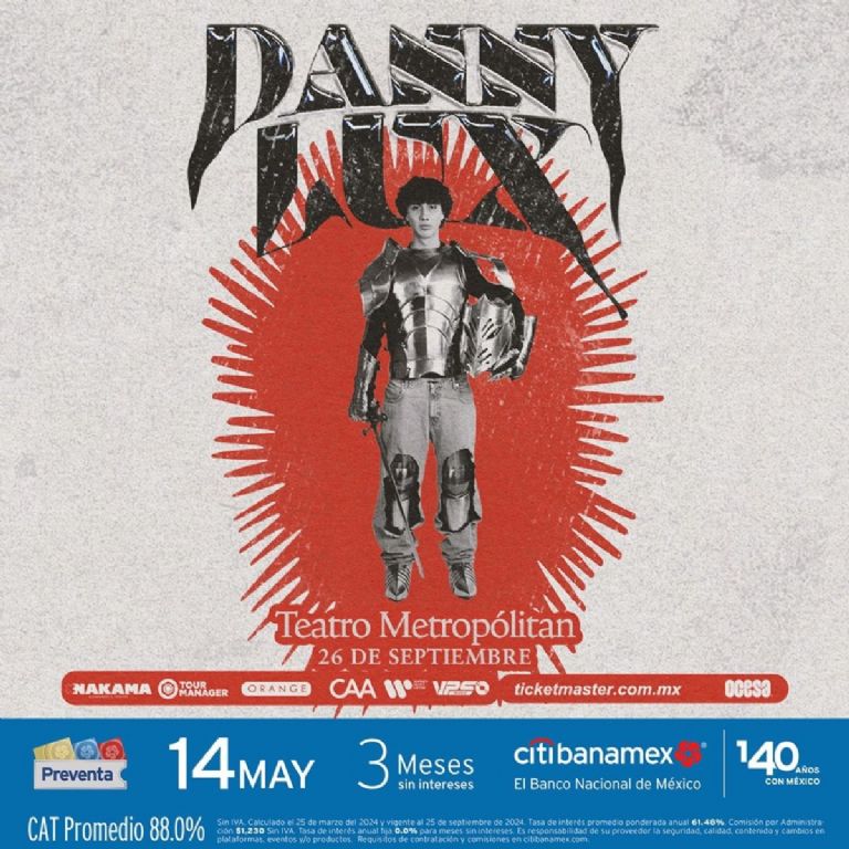 dannylux teatro metropolitan cdmx concierto precios boletos