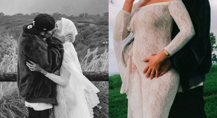 FOTOS: Justin Bieber y Hailey Bieber presumen fotos del embarazo de su primer hijo