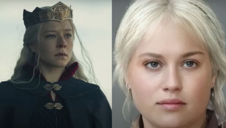 La Casa del Dragón Reina Rhaenyra Targaryen con IA