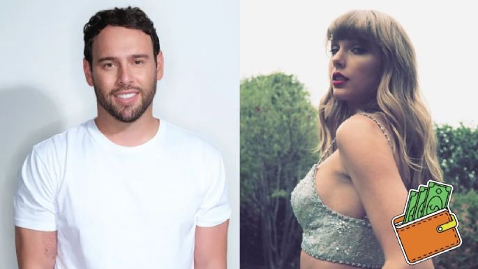 ¿Quién tiene más dinero, Taylor Swift o Scooter Braun? Esta es la fortuna de ambos