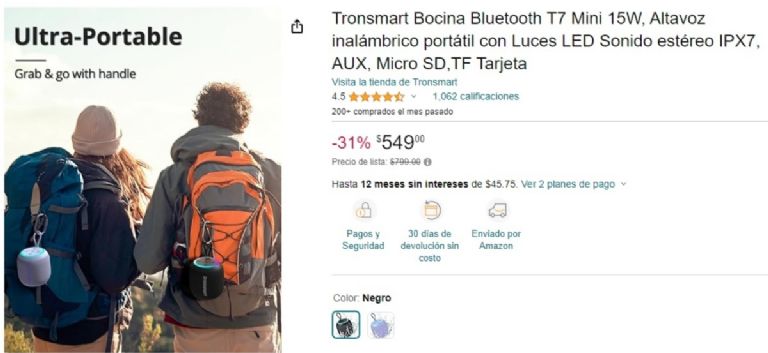 bocinas amazon comprar ofertas