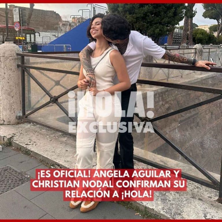 La atrevida foto del noviazgo de Nodal y Ángela Aguilar donde muestran el amor de su relación
