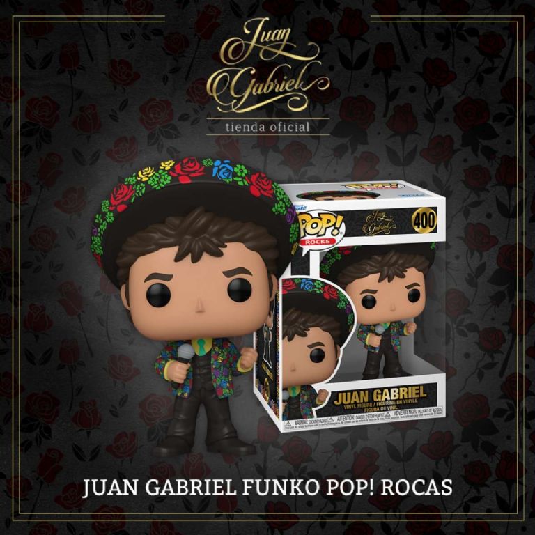 Juan Gabriel es el cantante de regional mexicano que tendrá su propio muñeco Funko Pop