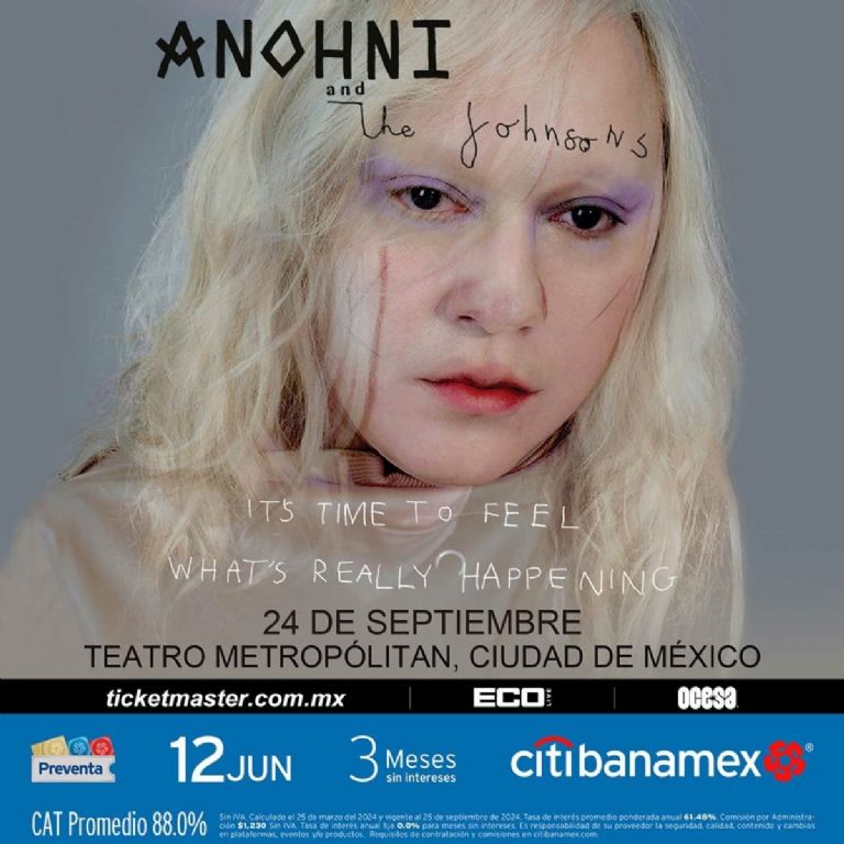 Anohni And The Johnsons llegan con concierto en el Teatro Metropólitan checa el precio de los boletos y quién es esta banda