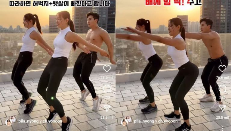ejercicio coreano para bajar el abdomen inflamado y tener viente plano