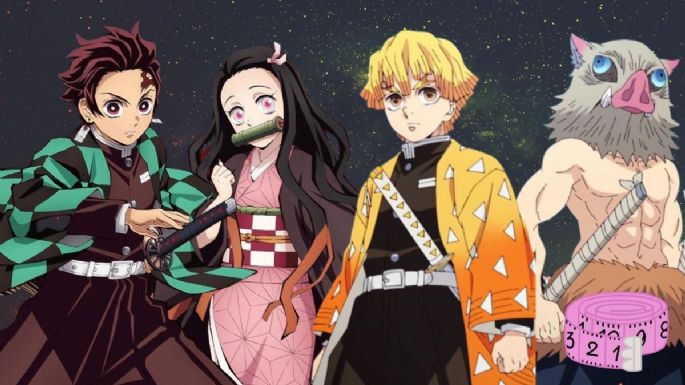 Demon Slayer: ¿Cuánto miden los personajes de Kimetsu No Yaiba en la vida real?